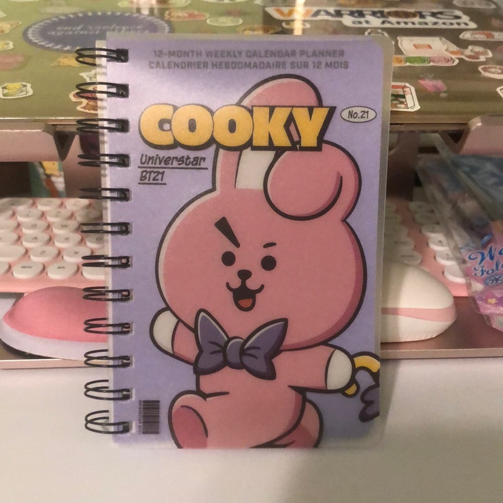 BT21 COOKY 12 Month Planner